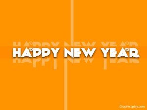 Happy New Year Graphical Greeting