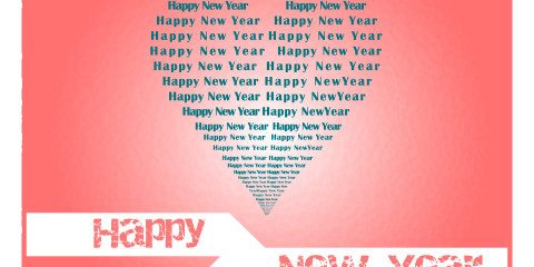 New Year Greeting in Love JPG and Vector 13