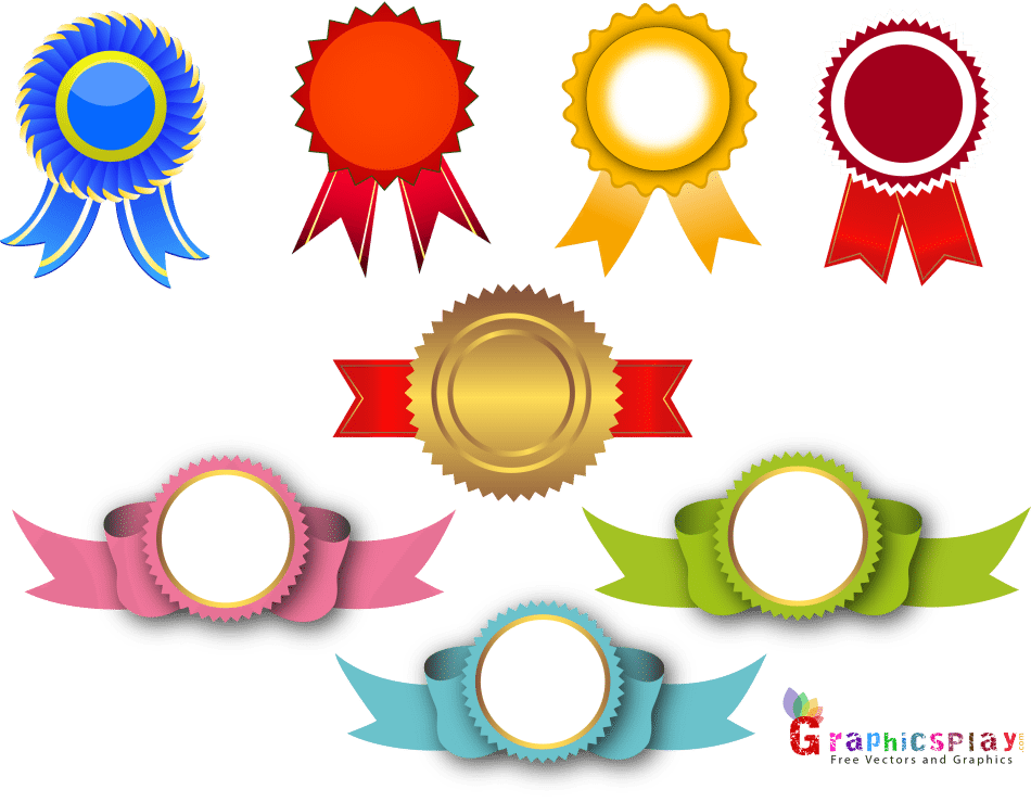 colorful ribbons