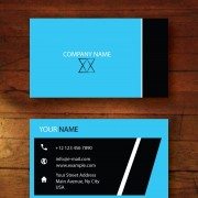 Business Card Design Vector Template - ID 1728 11