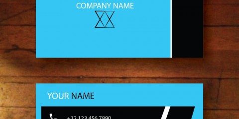 Business Card Design Vector Template - ID 1728 16