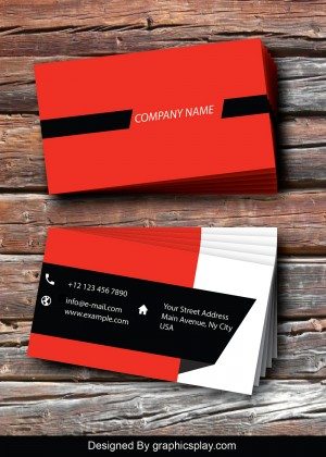 Business Card Design Vector Template - ID 1733 12