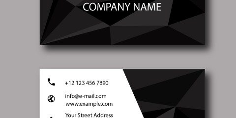 Business Card Design Vector Template - ID 1785 1