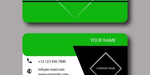 Business Card Design Vector Template - ID 1793 23