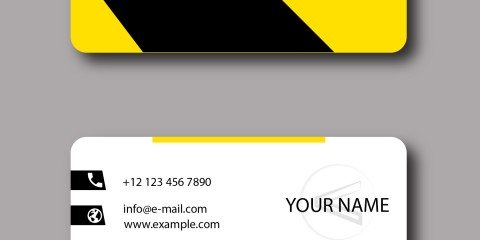 Business Card Design Vector Template - ID 1796 4