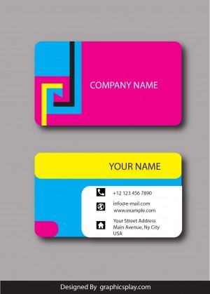 Business Card Design Vector Template - ID 1800 5