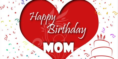 Happy Birthday Mom Greeting With Love 22