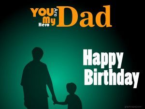 Happy Birthday Dad Greeting 4