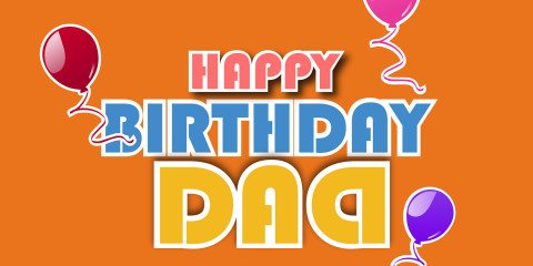 Happy Birthday Dad Greeting 27