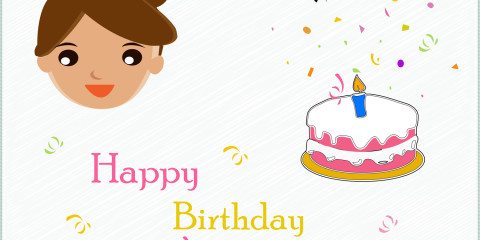 Happy Birthday Dear Mom Greeting 9