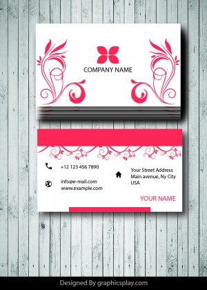 Business Card Design Vector Template - ID 1699 17