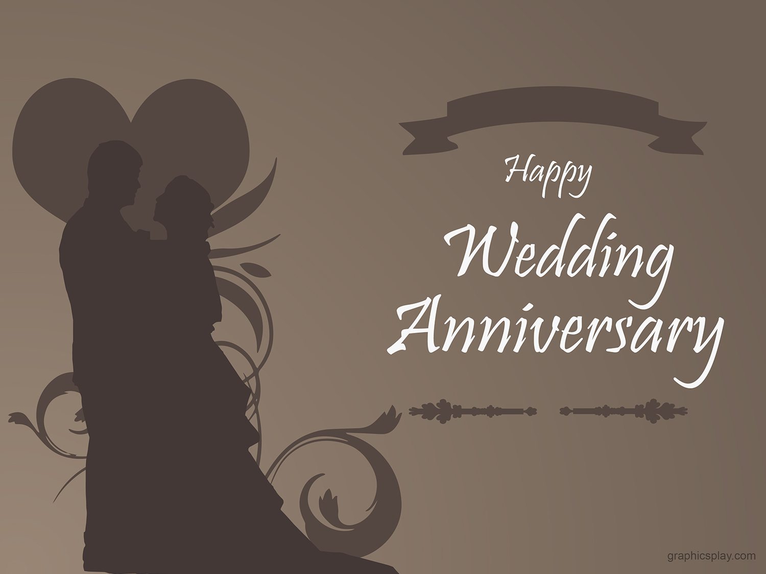  Happy  Wedding  Anniversary  Beautiful Greeting GraphicsPlay