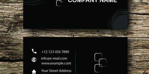 Business Card Design Vector Template - ID 1706 26