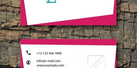 Business Card Design Vector Template - ID 1715 12