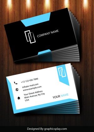 Business Card Design Vector Template - ID 1725 14