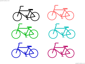 Simple Bicycle PNG and Vector 17
