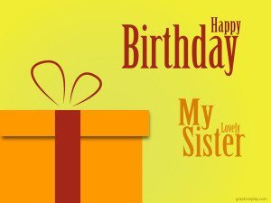 Happy Birthday My Sister Greeting 20
