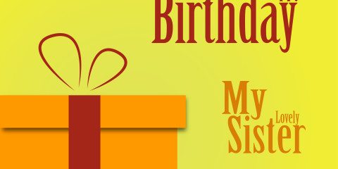 Happy Birthday My Sister Greeting 23
