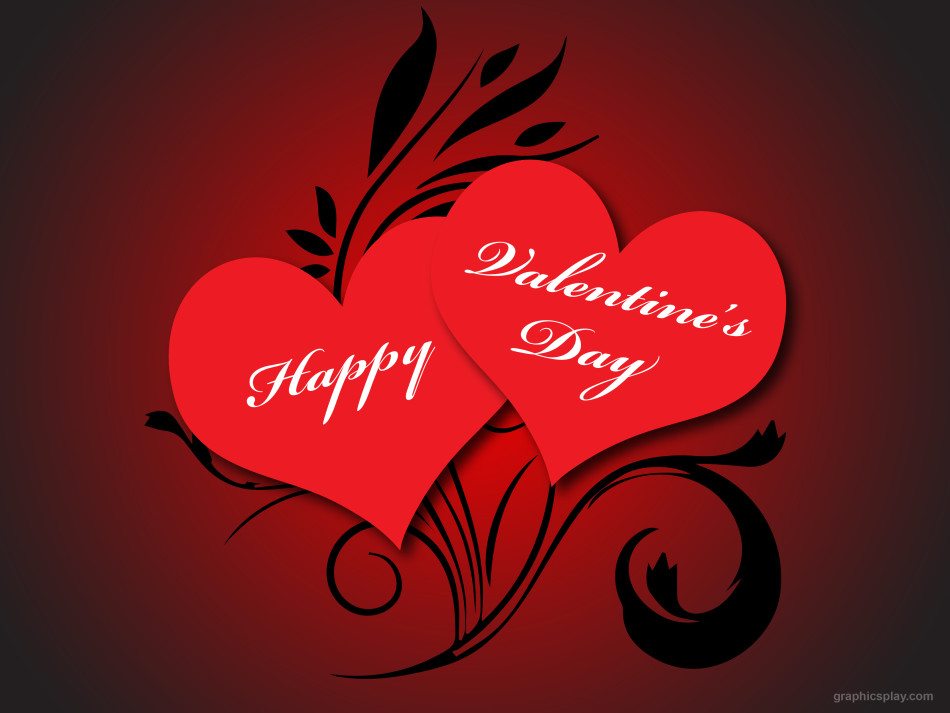 Happy Valentine's Day Greeting with Beautiful Love 1