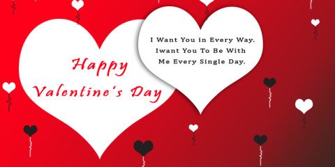 Valentines Day Greeting With Quotes 3