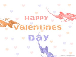 Happy Valentines Day With Love Greeting 2