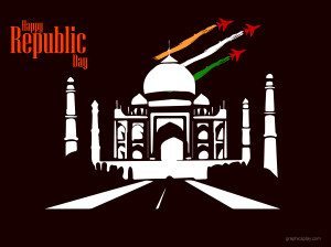Beautiful Happy Republic Day Indian Greeting 8