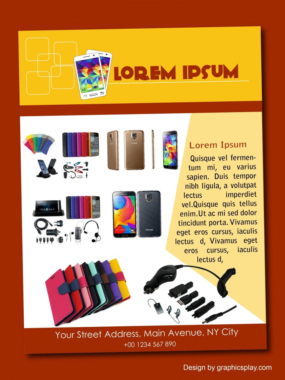 Flyer Design Template ID - 3180 1