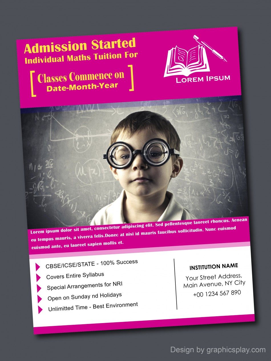 Flyer Design Template ID - 3302 1