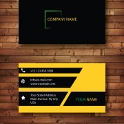 Business Card Design Vector Template - ID 4144 2