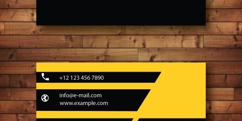 Business Card Design Vector Template - ID 4144 11