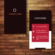 Business Card Design Vector Template - ID 4142 4
